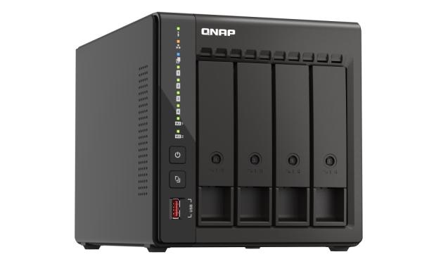 QNAP NVR QVP-41C (4core 2, 6GHz, 8GB RAM, 4xSATA, 2x2, 5GbE, 2xM.2 slot, 2xHDMI, kamery: 8 (max 24) 