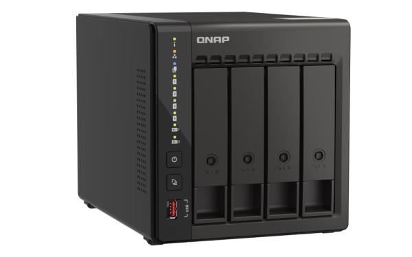 QNAP NVR QVP-41C (4core 2, 6GHz, 8GB RAM, 4xSATA, 2x2, 5GbE, 2xM.2 slot, 2xHDMI, kamery: 8 (max 24) 