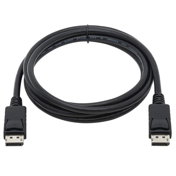 Kábel DisplayPort so západkou, 4K 60Hz, (Samec/ Samec), 1.83m 