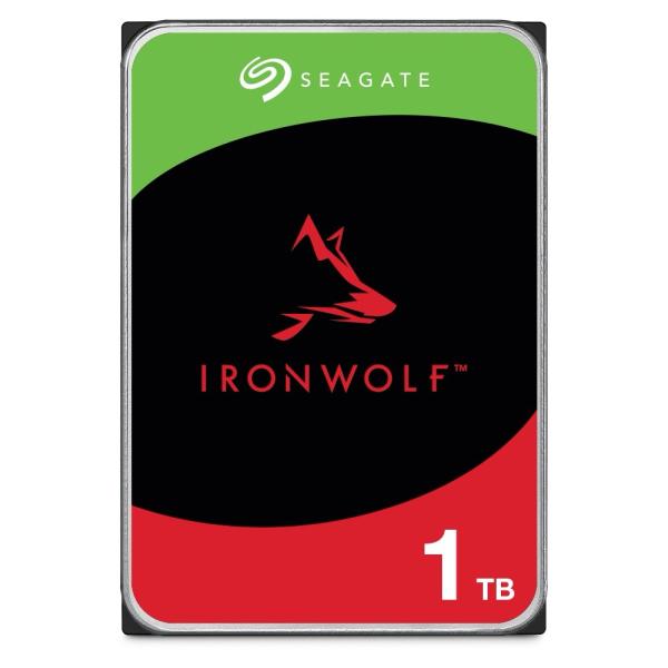 SEAGATE HDD 1TB IRONWOLF (NAS), 3.5", SATAIII, 5400 RPM, Cache 256MB