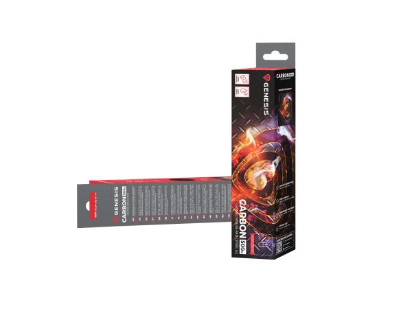 Genesis herná podložka pod myš CARBON 500 M STEEL G2 300x250 mm 