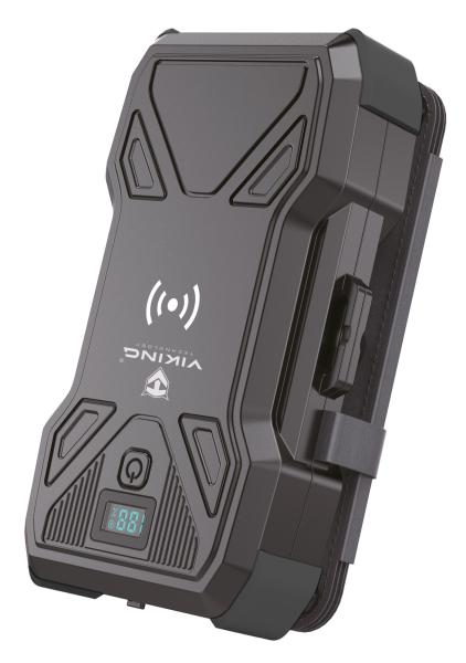 Solárna powerbanka VIKING TYR III/ Output: 1xUSB-C, 2xUSB-A/ Wireless charge 15W max/ 30000mAh/ LED svetlo