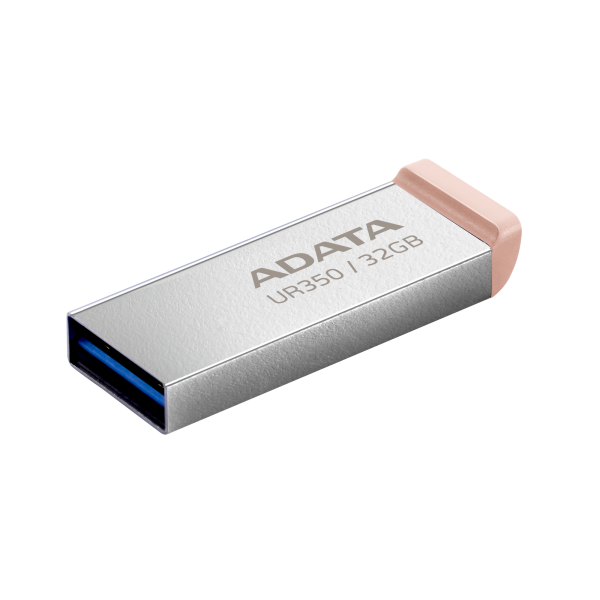 ADATA UR350/ 32GB/ USB 3.2/ USB-A/ Hnedá 