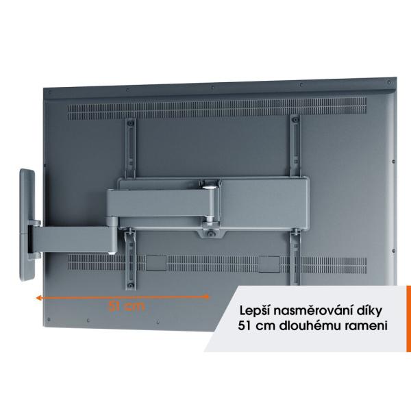 Vogel"s TVM1443, TV rameno s 3 kĺbmi pre displeje 32-65", 25 kg 