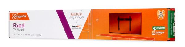 Vogel&quot;s TVM 1403, fixný TV držiak pre obrazovky 32-77", 50 kg 