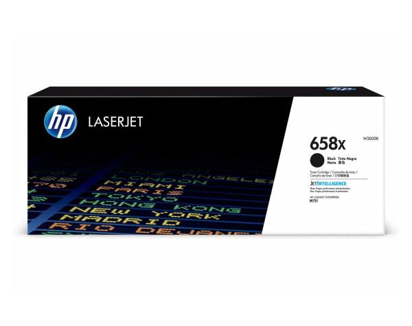 HP Čierna originálna tonerová kazeta HP 658X