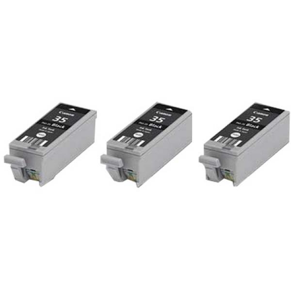 Canon PGI-35BK, čierna atramentová kazeta - 3 pack