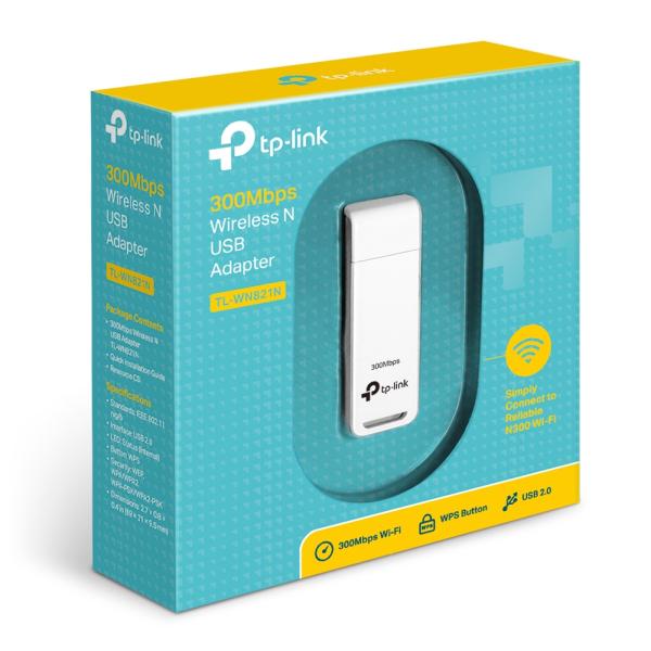 TP-Link TL-WN821N 300Mbps Wireless N USB adaptér 