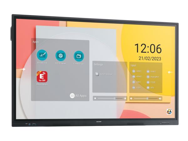 86" LED SHARP PN-LC862, 3840x2160, 16/ 7, 450cd, IR 