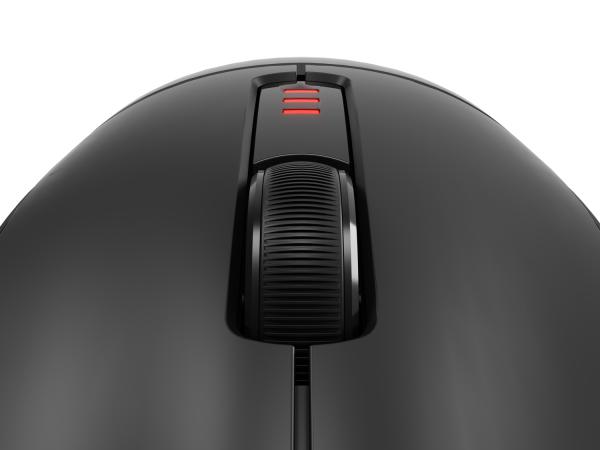 Herná myš Genesis ZIRCON 500 G2/ Herná/ Optická/ 10 000 DPI/ USB+BT/ Čierna 
