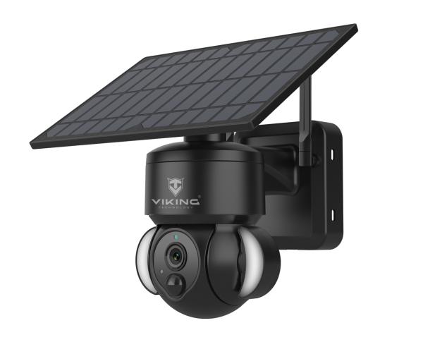 Solárna HD kamera Viking HDs01 4G/ 12000mAh/ farebné nočné videnie/ IP66/ aplikácia/ notifikácia