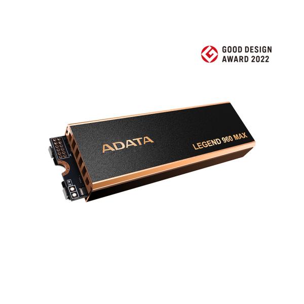 ADATA LEGEND 960 MAX/ 2TB/ SSD/ M.2 NVMe/ Čierna/ Heatsink/ 5R 