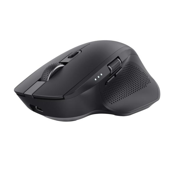Trust Ozaa+/ Kancelárska/ Optická/ Pre pravákov/ 3 200 DPI/ USB+BT/ Čierna 