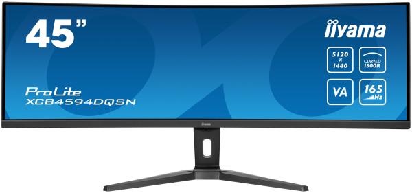 iiyama ProLite/ XCB4594DQSN-B1/ 44, 5"/ VA/ 5120x1440/ 165Hz/ 0, 8ms/ Black/ 3R