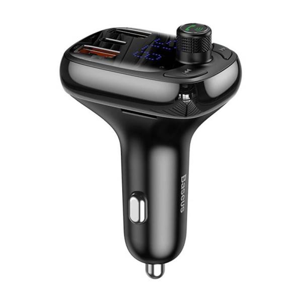Baseus Bluetooth FM Transmiter S13 T-shaped čierny 