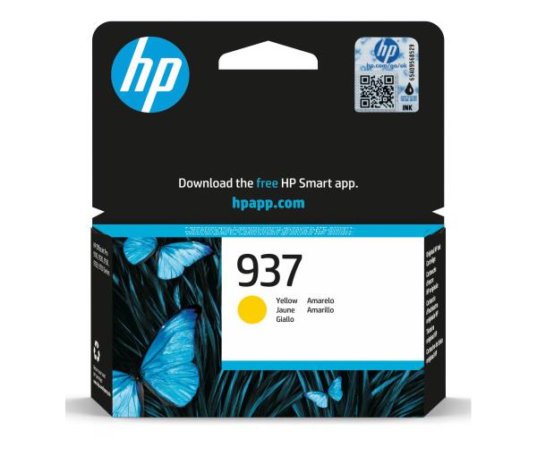 HP 937 ink. náplň žltá, 4S6W4NE