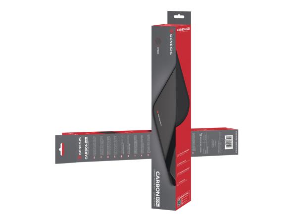 Herná podložka pod myš Genesis CARBON 700 Cordura XL, 45x40cm, čierna 