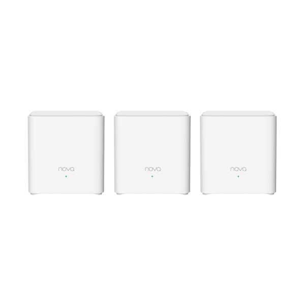 Tenda Nova EX3 (3-pack) WiFi6 AX1500 Mesh Gigabit systém, 6xGLAN/ GWAN, WPA3, VPN, SMART CZ aplikácie 