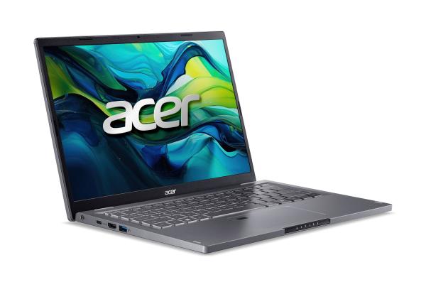 Acer Aspire 14/ A14-51M/ 5-120U/ 14"/ WUXGA/ 16GB/ 512GB SSD/ Iris Xe/ W11H/ Gray/ 2R 