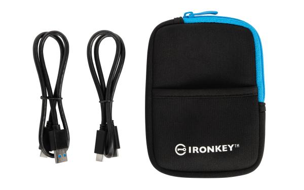 Kingston IronKey VP80/ 960 GB/ SSD/ Externý/ 2.5"/ Modrá/ 3R 