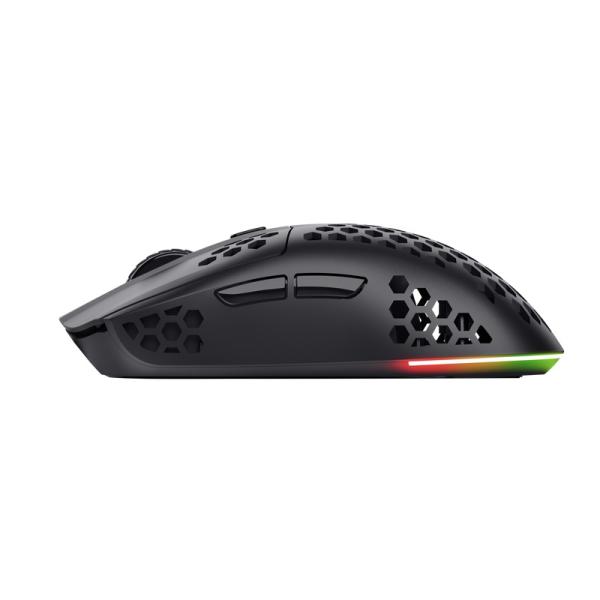 Trust Gaming GXT 929 Helox/ Herná/ Optická/ Pre pravákov/ 4 800 DPI/ Bezdrôtová USB/ Čierna 