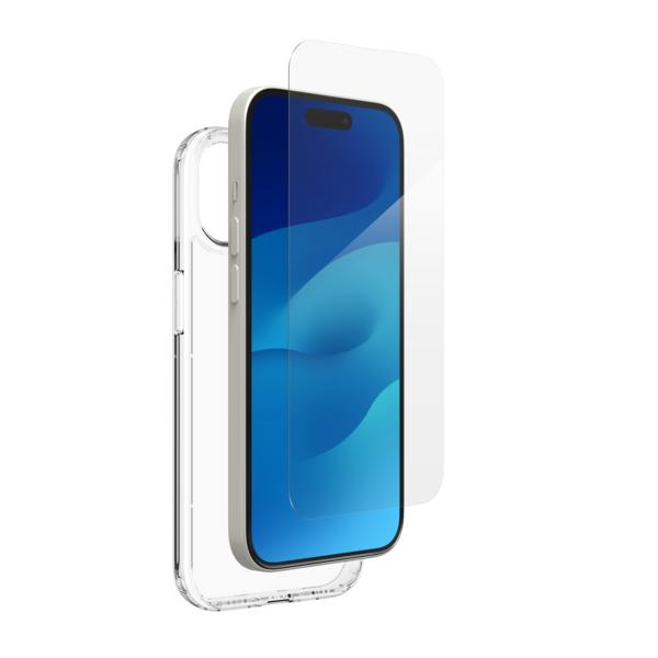 ZAGG Invisible Shield Elite 360 ??° sklo + kryt iPhone 15 - priehľadný