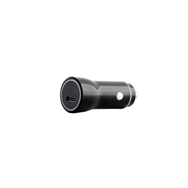 ER POWER 20W USB-C PD autonabíjačka - čierna 