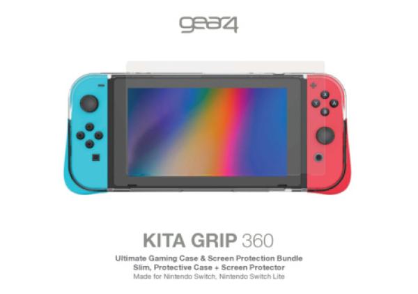 ZAGG GEAR4 D3O kryt na Nintendo Switch Lite transparentný
