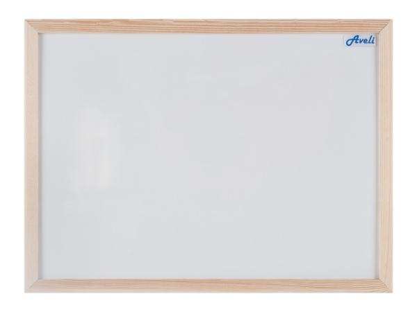 Magnetická tabuľa AVELI 40x60 cm, drevený rám 