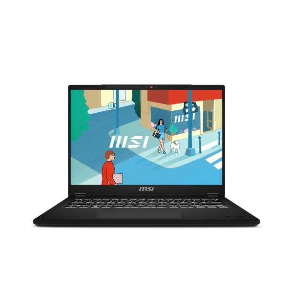 MSI Modern/ 14 H D13MG/ i7-13620H/ 14"/ WUXGA/ 16GB/ 1TB SSD/ UHD/ W11H/ Black/ 2R