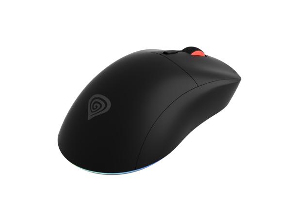 Genesis herná bezdrôtová myš ZIRCON XIII/ Herná/ Optická/ 26 000 DPI/ Bezdrôtové USB/ Čierna 