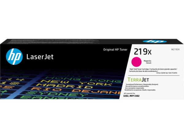 HP 219X, Purpurová originálny toner. kazeta, W2193X