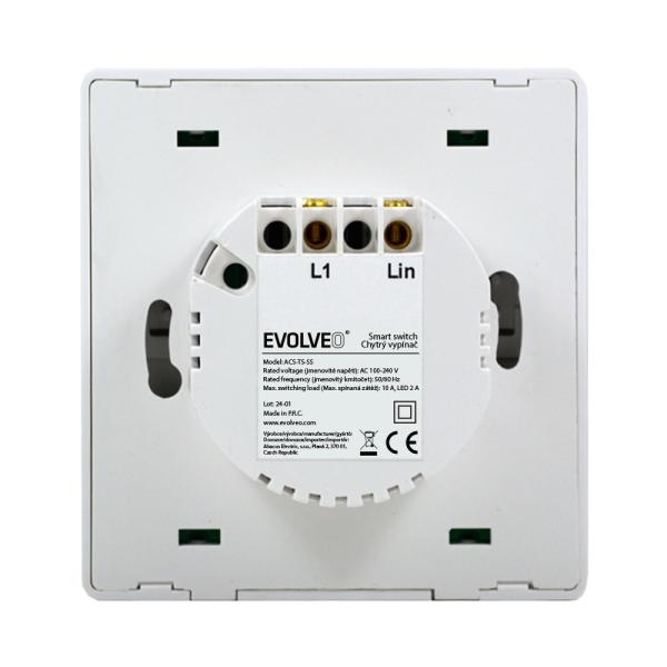 EVOLVEO WiFi Dual Switch, šikovný vypínač 