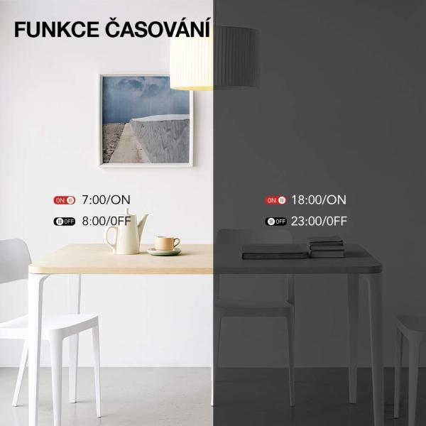 EVOLVEO WiFi Dual Switch, šikovný vypínač 
