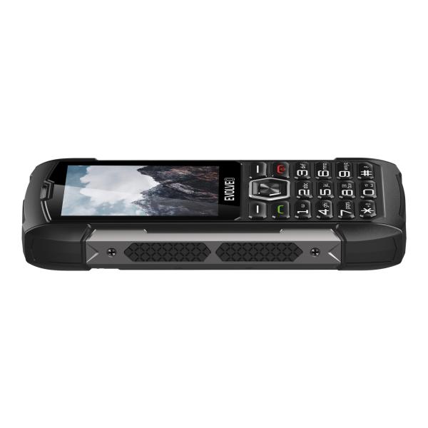 EVOLVEO StrongPhone H1, IP68 odolný Dual SIM telefón, 2, 8" LCD, 5000mAh, Powerbanka, čierno-sivý 
