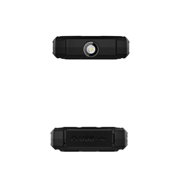 EVOLVEO StrongPhone H1, IP68 odolný Dual SIM telefón, 2, 8" LCD, 5000mAh, Powerbanka, čierno-sivý 