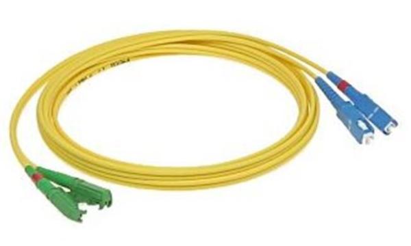Patchcord FO duplex E2000/ APC-SC/ UPC 9/ 125um SM 2m, OS2