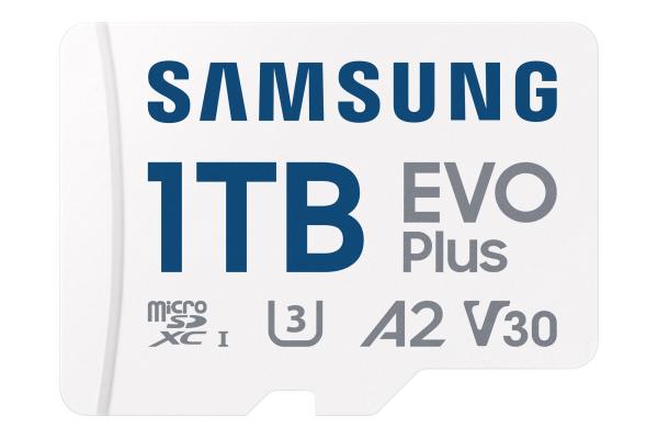 Samsung EVO Plus/ micro SDXC/ 1TB/ UHS-I U3 / Class 10/ + Adaptér/ Biela 