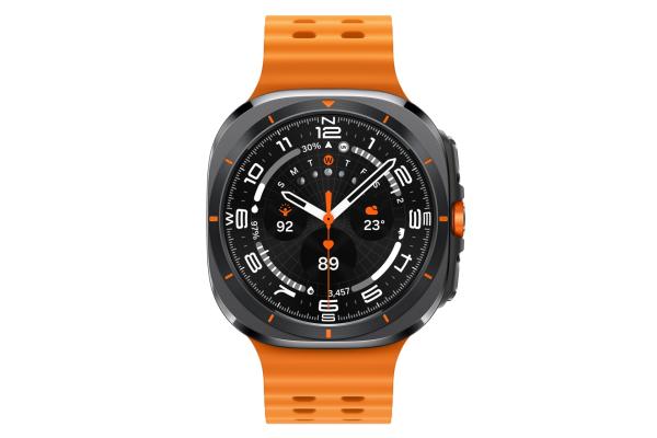 Samsung Galaxy Watch Ultra/ 47mm/ Titanium Gray/ Šport Band/ Orange 