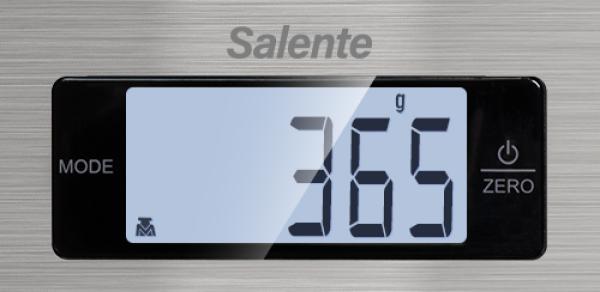 Salente SteelChef, kuchynská váha, nerezová 