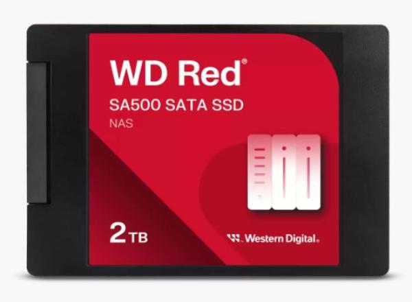 WD Red SA500 POWERED BY SANDISK/ 2TB/ SSD/ 2.5"/ SATA/ 5R