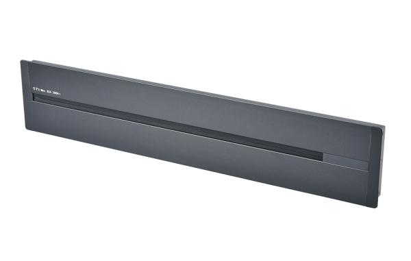 Zásuvková lišta - zápustná Viking LZ40G/ 230V, 50Hz/ 40cm dĺžka/ sivá/ až 5 modulov/ IP20/ hliník/ zápustná 