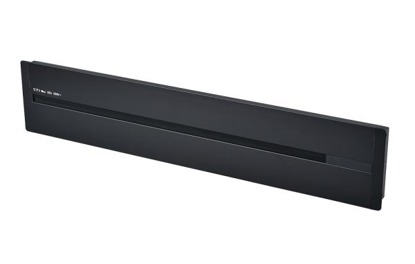 Zásuvková lišta - zápustná Viking LZ40B/ 230V, 50Hz/ 40cm dĺžka/ čierna/ až 5 modulov/ IP20/ hliník/ zápustná 