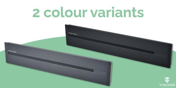 Zásuvková lišta - zápustná Viking LZ40B/ 230V, 50Hz/ 40cm dĺžka/ čierna/ až 5 modulov/ IP20/ hliník/ zápustná 