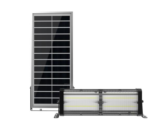 Vonkajšie solárne LED svetlo Viking SR40/ 5000 lm/ IP65/ 4 režimy/ studená biela 