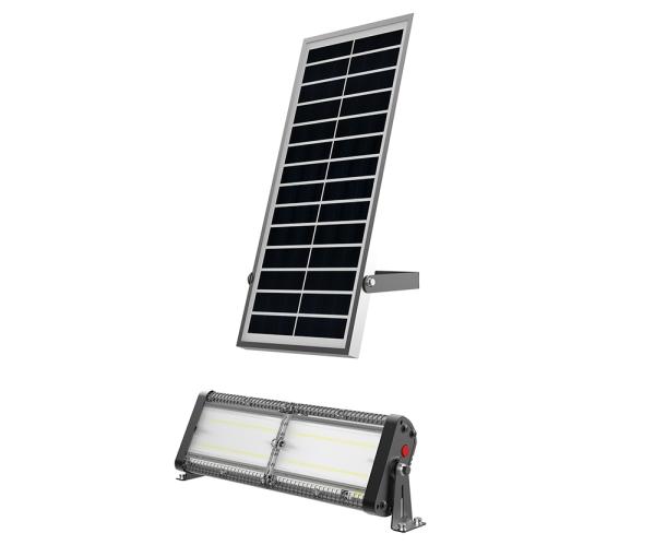Vonkajšie solárne LED svetlo Viking SR40/ 5000 lm/ IP65/ 4 režimy/ studená biela 