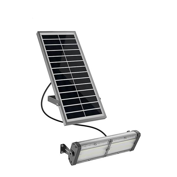 Vonkajšie solárne LED svetlo Viking SR40/ 5000 lm/ IP65/ 4 režimy/ studená biela