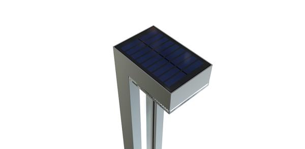 Vonkajšie solárne LED svetlo Viking SR07 - 2ks/ 1000 lm/ IP54/ 2 režimy/ teplá biela 