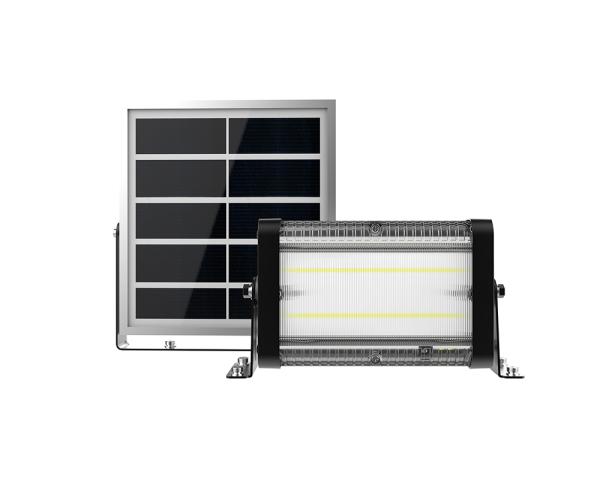 Vonkajšie solárne LED svetlo Viking SR20/ 3000 lm/ 4 režimy/ IP65/ studená biela 