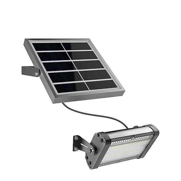 Vonkajšie solárne LED svetlo Viking SR20/ 3000 lm/ 4 režimy/ IP65/ studená biela 